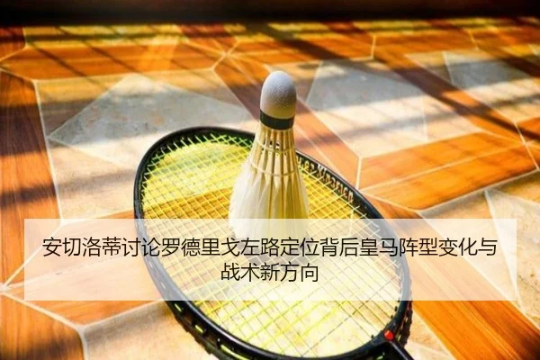 安切洛蒂讨论罗德里戈左路定位背后皇马阵型变化与战术新方向